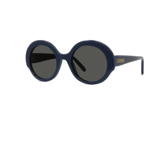 Loewe LW40135I 90A 52 SLIM Blue Sunglasses LW40135I